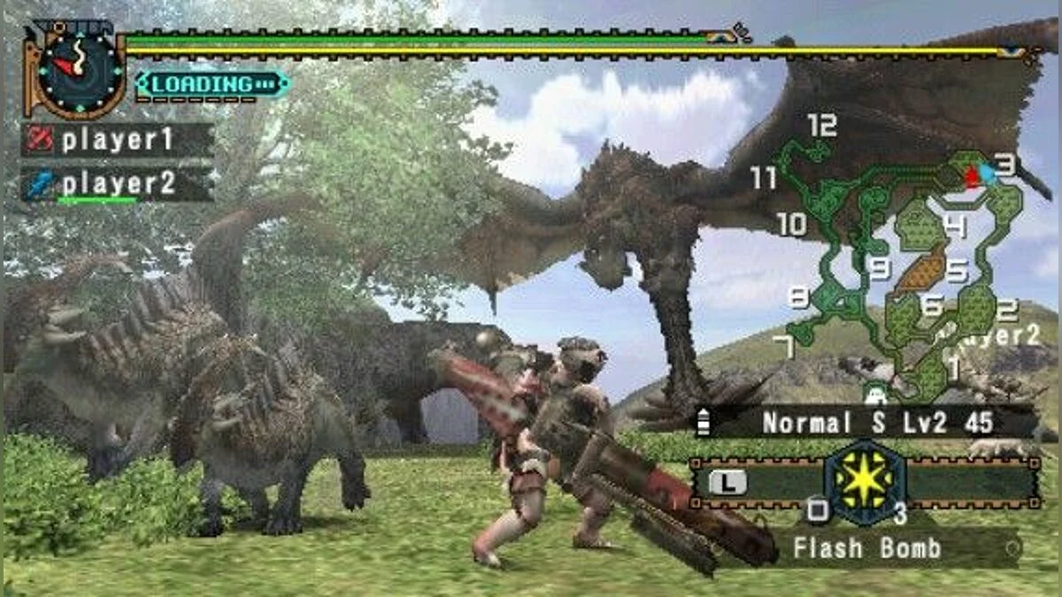 Скриншот из игры Monster Hunter: Freedom 2 - 14