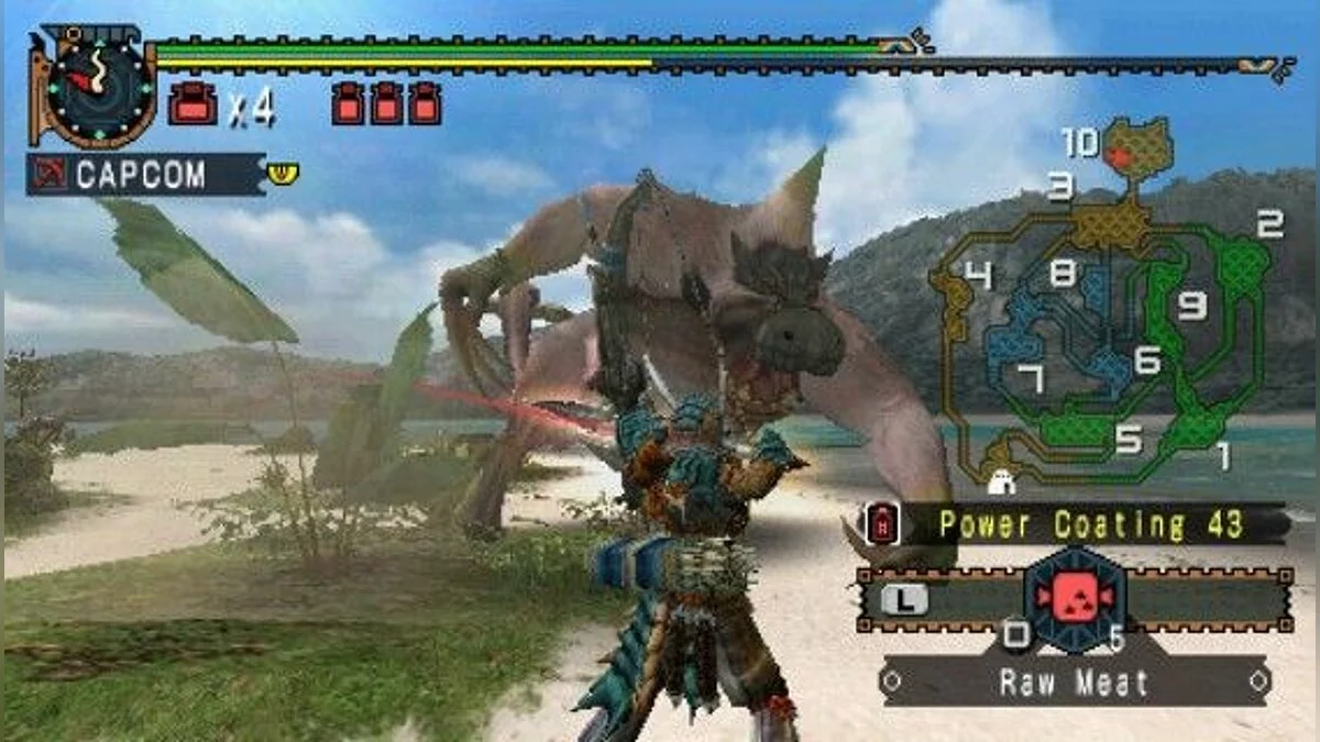 Скриншот из игры Monster Hunter: Freedom 2 - 10