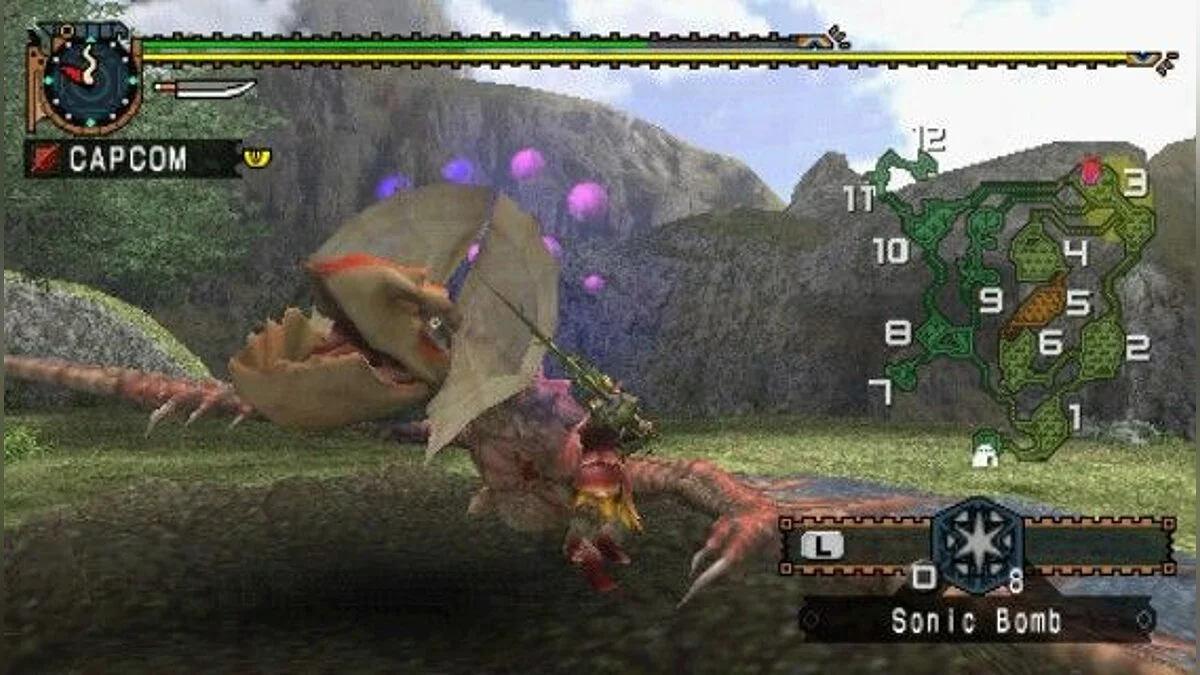 Скриншот из игры Monster Hunter: Freedom 2 - 6
