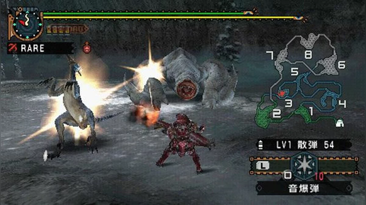 Скриншот из игры Monster Hunter Freedom - 7