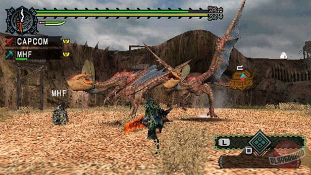 Скриншот из игры Monster Hunter Freedom - 14