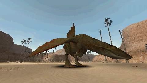 Скриншот из игры Monster Hunter Freedom - 1