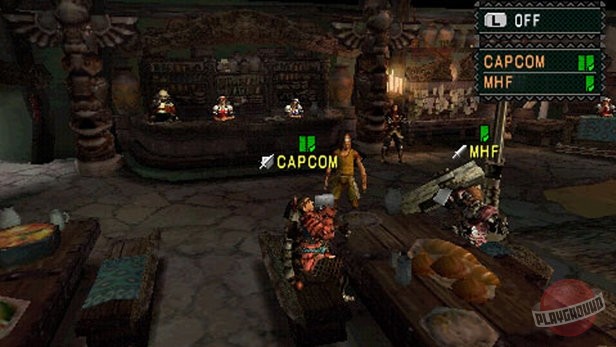 Скриншот из игры Monster Hunter Freedom - 16