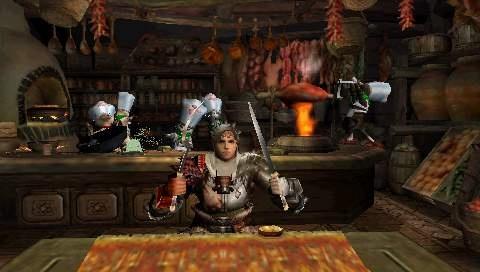 Скриншот из игры Monster Hunter Freedom - 23