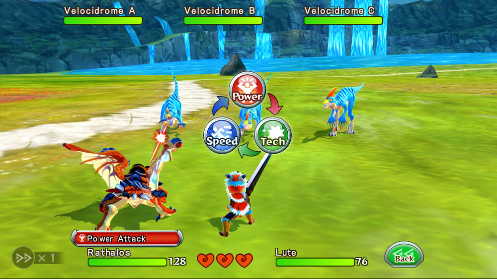 Скриншот из игры Monster Hunter Riders - 1