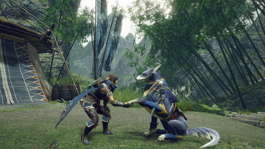 Скриншот из игры Monster Hunter Rise - 1