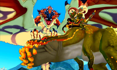 Скриншот из игры Monster Hunter Stories - 9