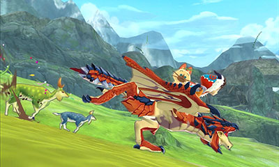 Скриншот из игры Monster Hunter Stories - 75