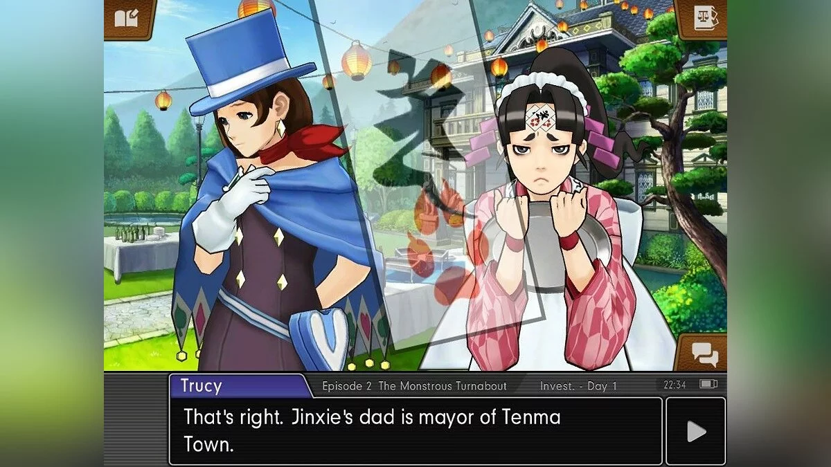 Скриншот из игры Phoenix Wright: Ace Attorney - Dual Destinies - 43