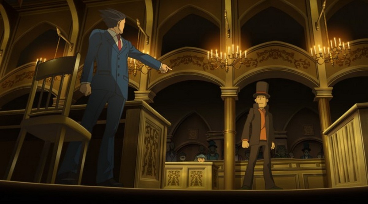 Скриншот из игры Professor Layton vs. Phoenix Wright: Ace Attorney - 28