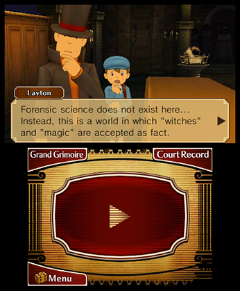 Скриншот из игры Professor Layton vs. Phoenix Wright: Ace Attorney - 44