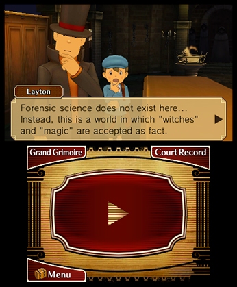 Скриншот из игры Professor Layton vs. Phoenix Wright: Ace Attorney - 41