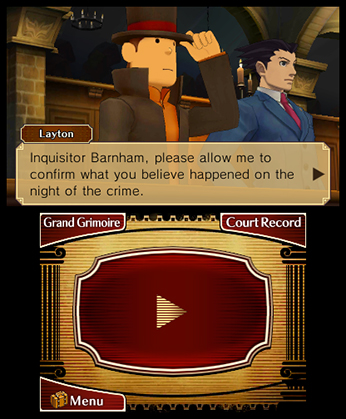 Скриншот из игры Professor Layton vs. Phoenix Wright: Ace Attorney - 30