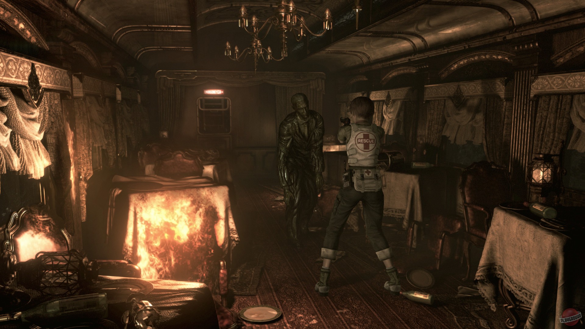 Скриншот из игры Resident Evil 0 - 8