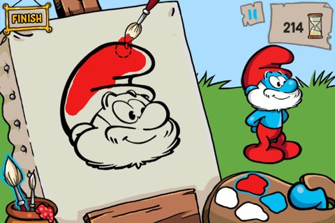 Скриншот из игры Smurfs' Village - 4