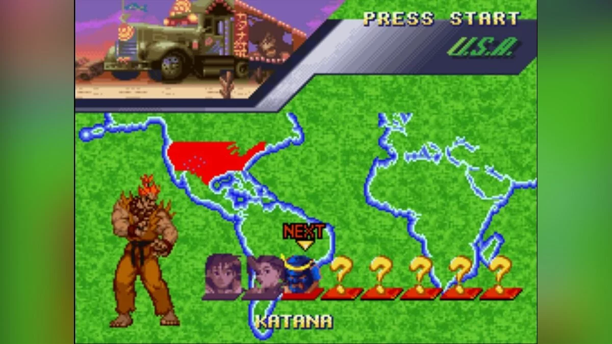 Скриншот из игры Street Fighter Alpha 2 - 2