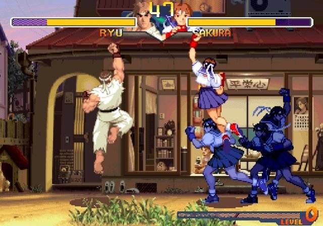 Скриншот из игры Street Fighter Alpha 2 - 1