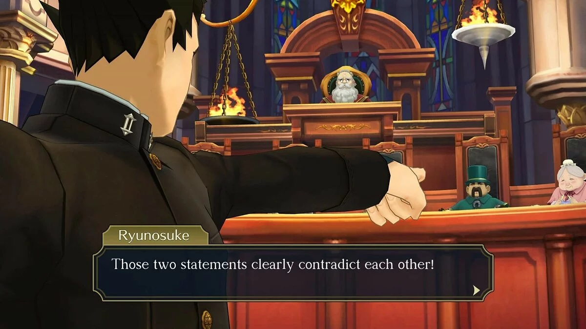 Скриншот из игры The Great Ace Attorney Chronicles - 16