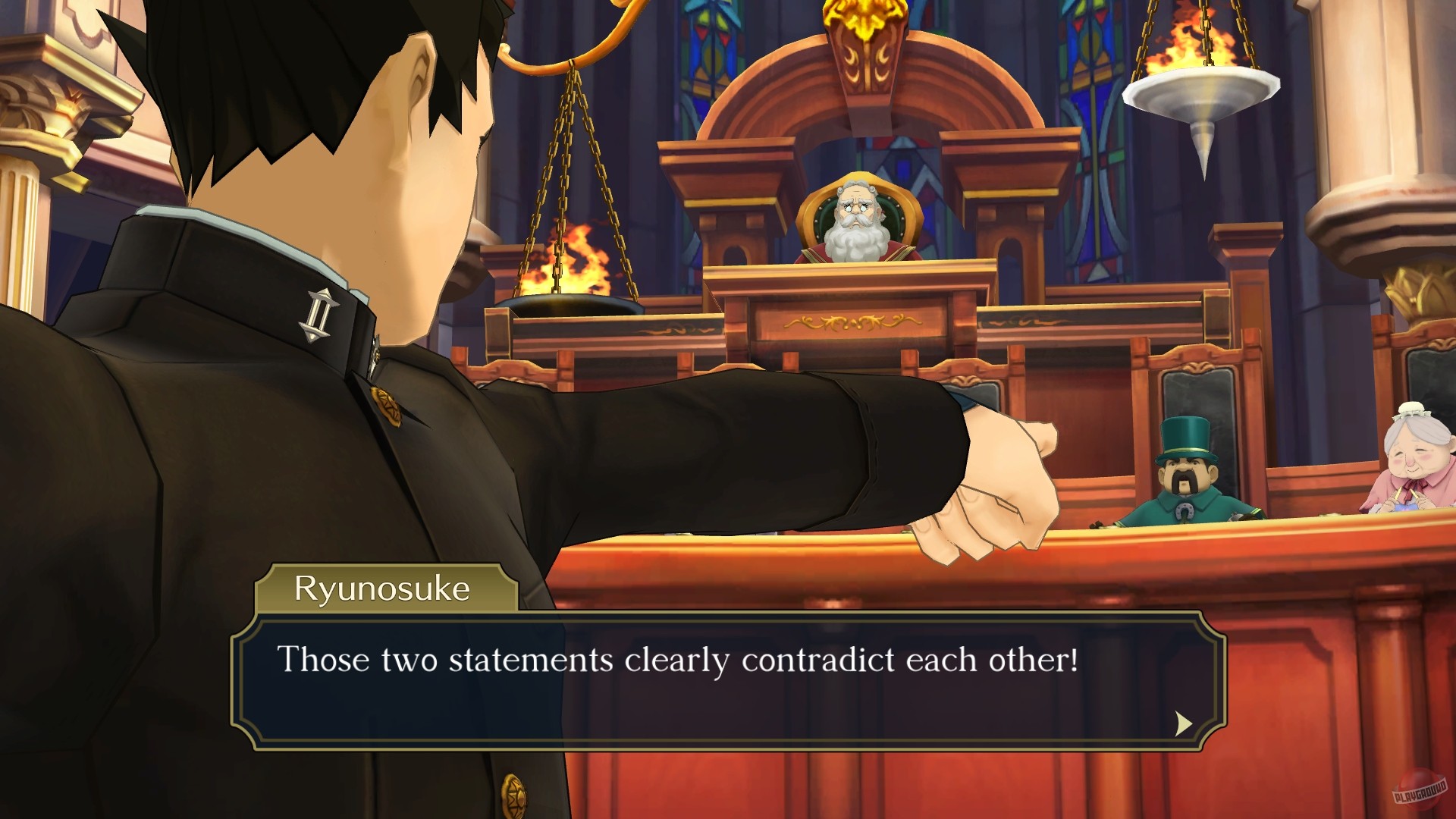 Скриншот из игры The Great Ace Attorney Chronicles - 34