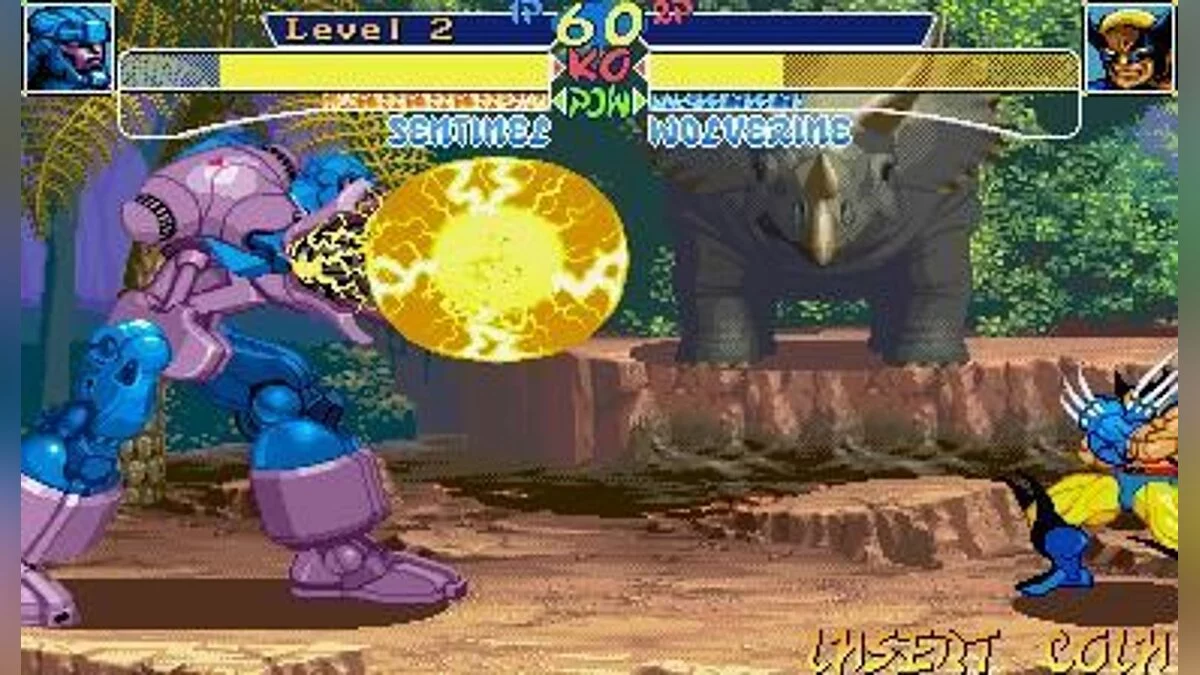 Скриншот из игры X-Men: Children of the Atom - 3