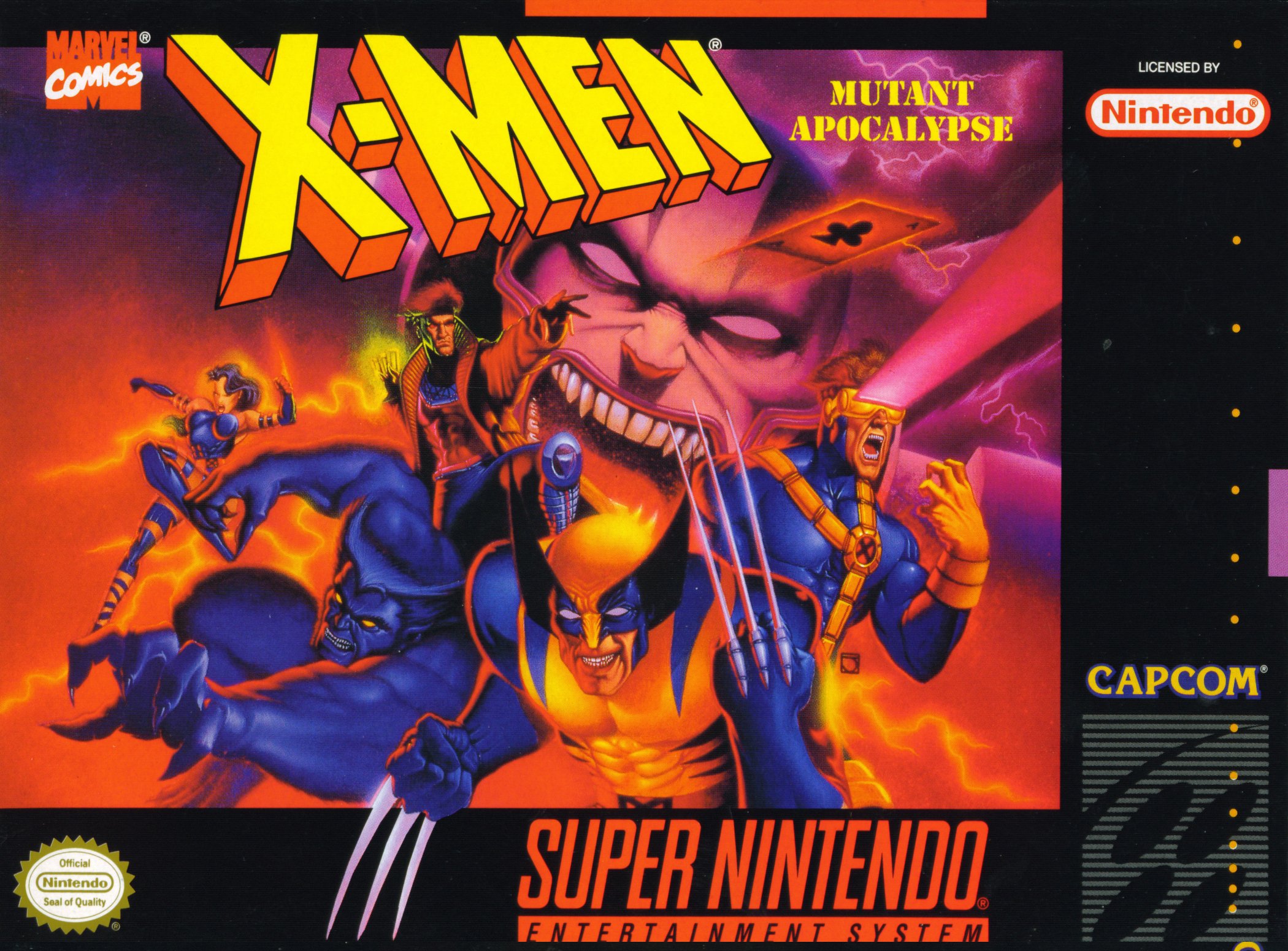 Обложка игры X-Men: Mutant Apocalypse