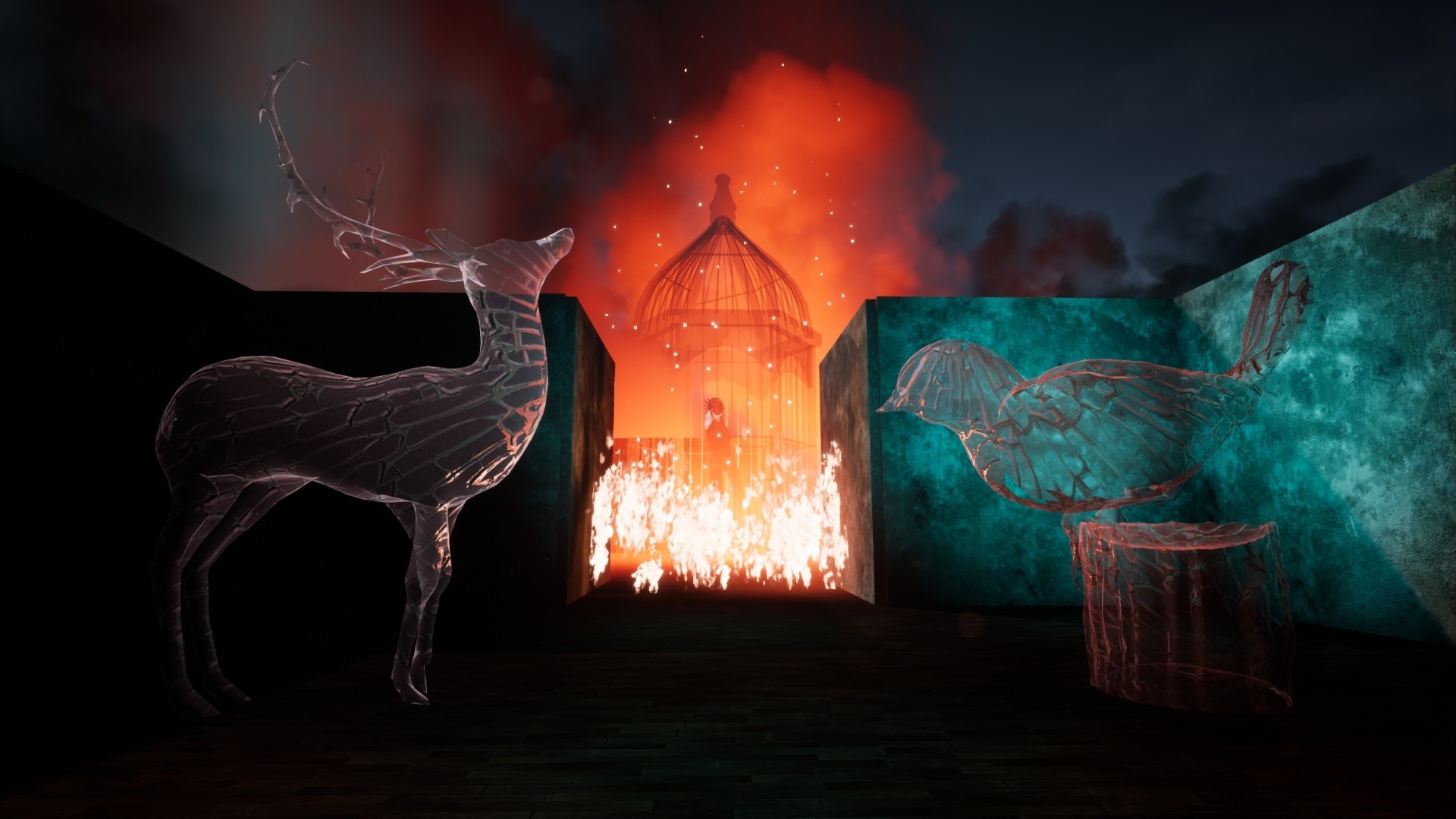 Скриншот из игры Of Bird and Cage - 2