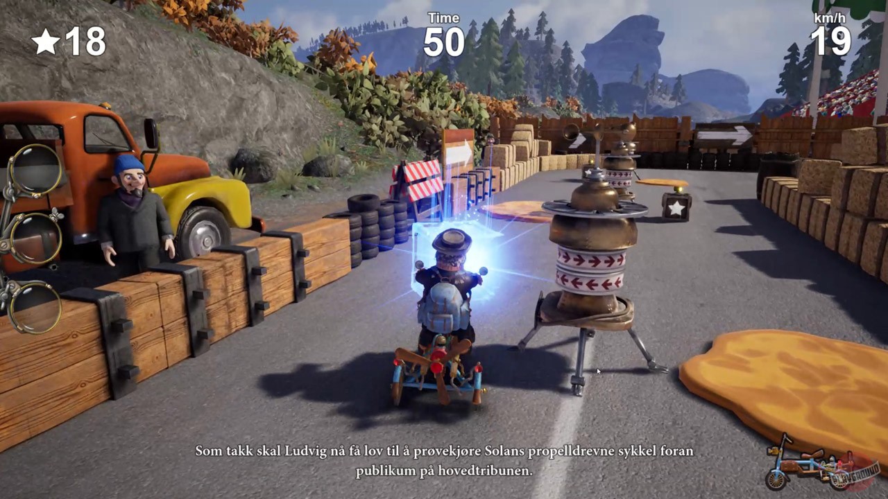 Скриншот из игры Pinchcliffe Grand Prix - 4