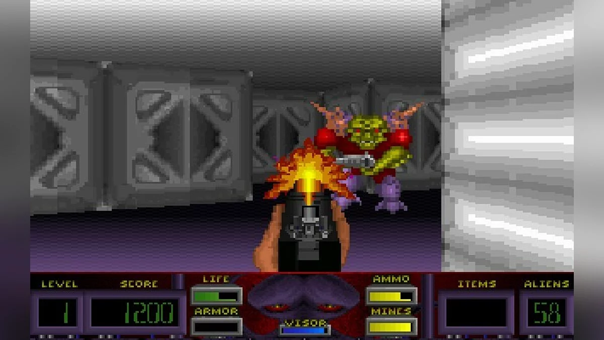 Скриншот из игры Corridor 7: Alien Invasion - 9