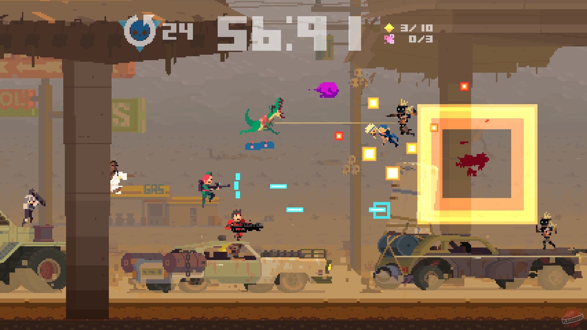Скриншот из игры Super Time Force - 10