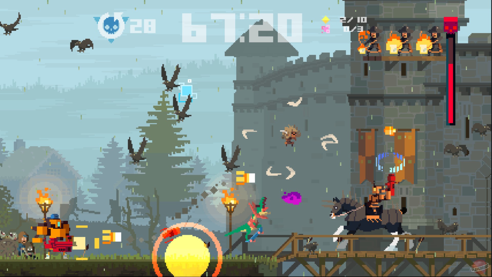 Скриншот из игры Super Time Force - 12