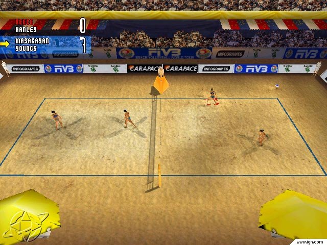 Скриншот из игры Power Spike Pro Beach Volleyball - 2