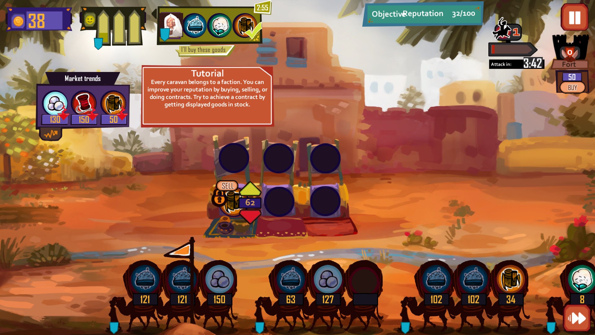 Скриншот из игры Caravanserail - 4