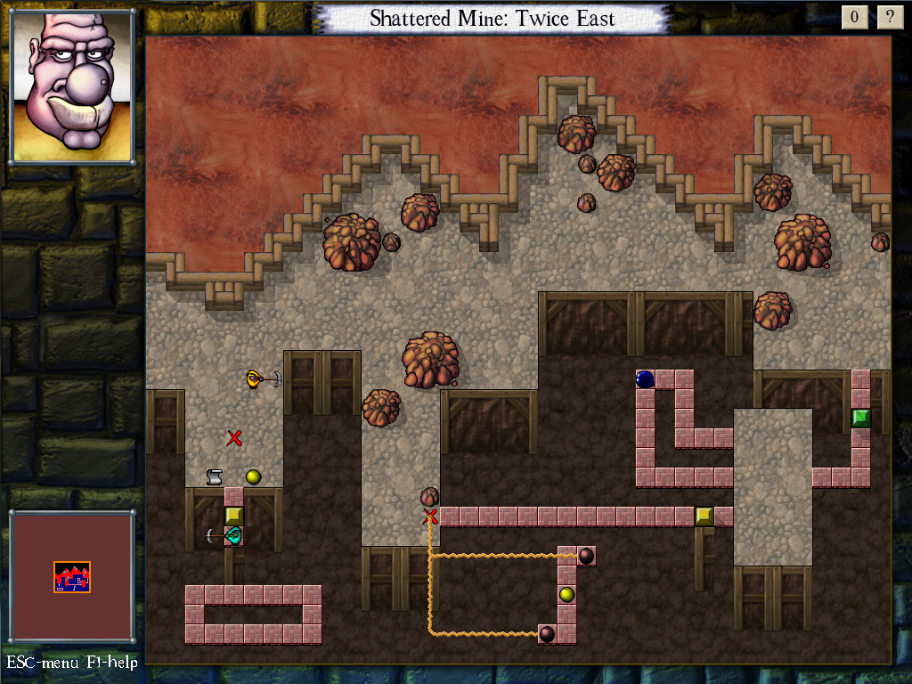 Скриншот из игры Deadly Rooms of Death: The Second Sky - 1