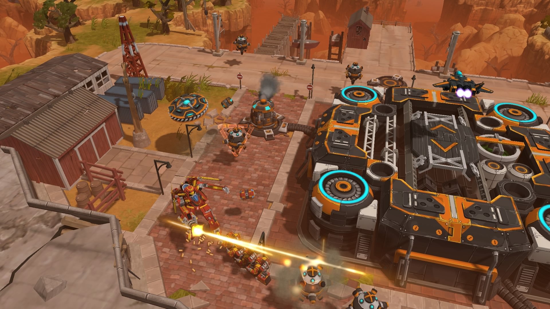 Скриншот из игры AirMech Arena - 1