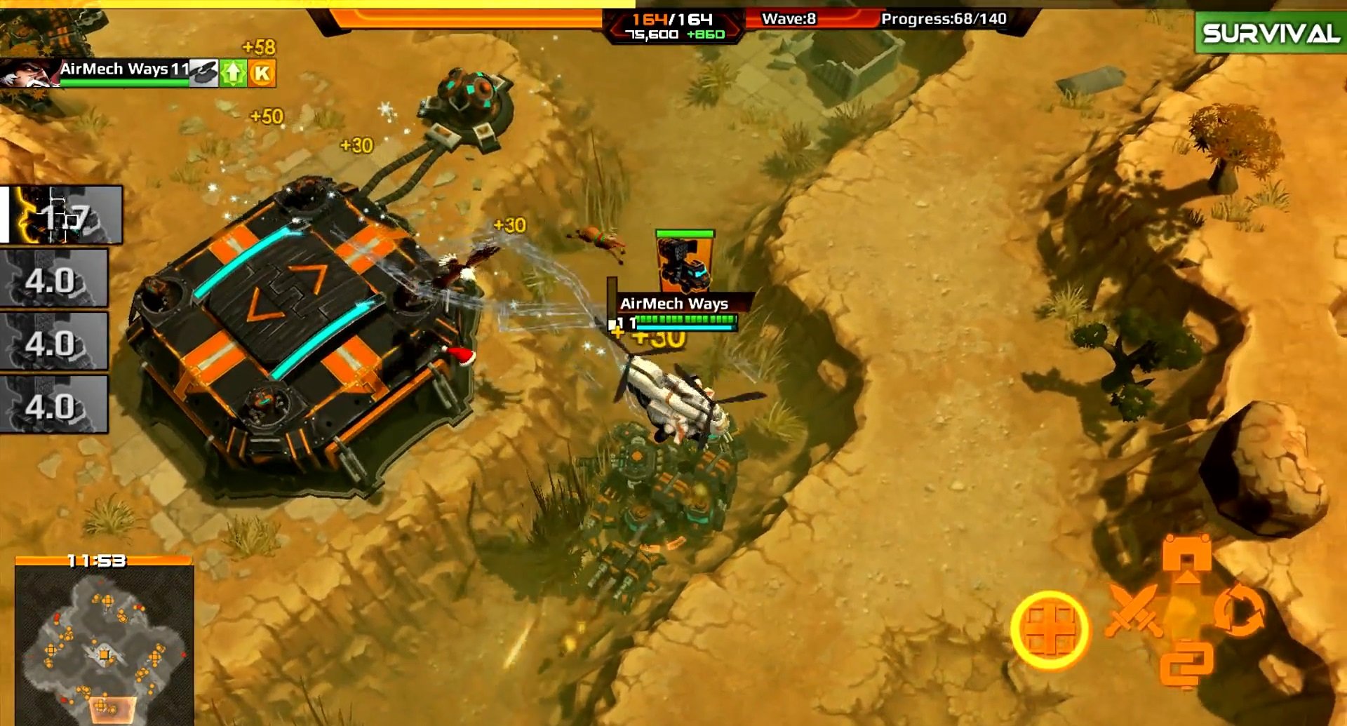 Скриншот из игры AirMech Arena - 22