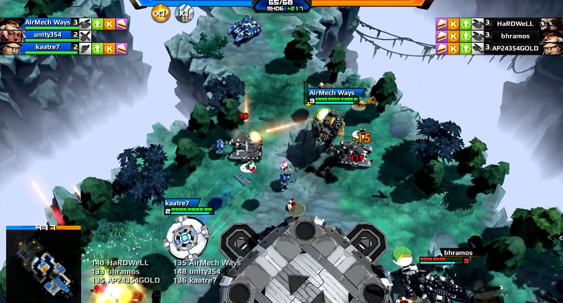 Скриншот из игры AirMech Arena - 7