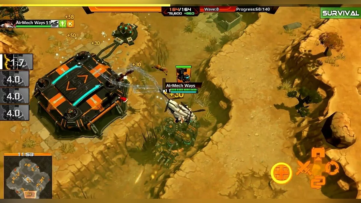 Скриншот из игры AirMech Arena - 2