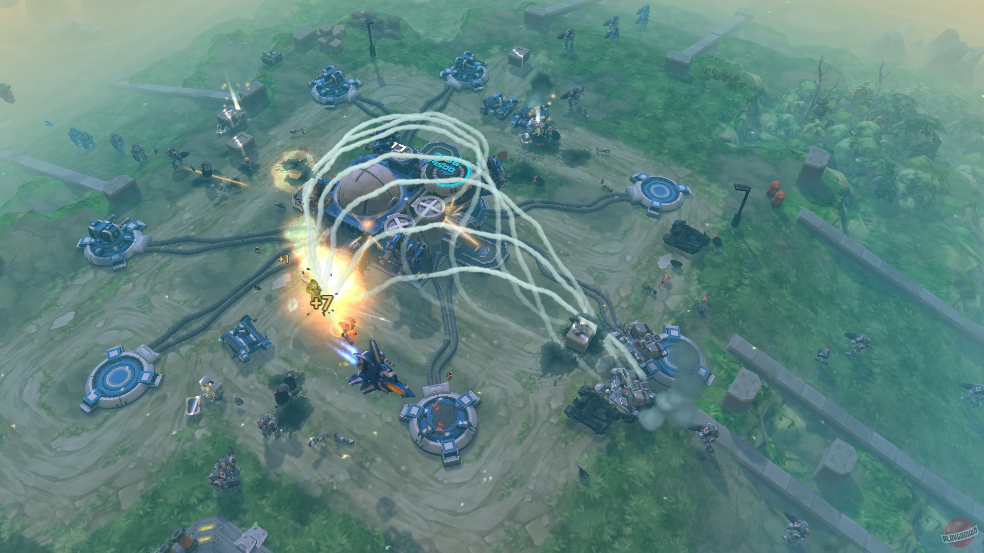 Скриншот из игры AirMech Wastelands - 1