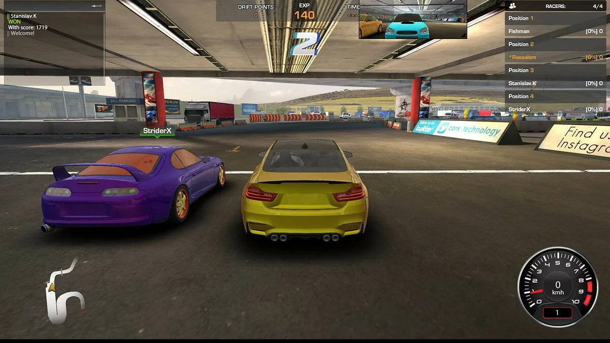 Скриншот из игры CarX Drift Racing Online - 1