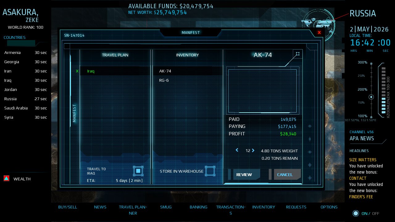 Скриншот из игры Arms Dealer - 6