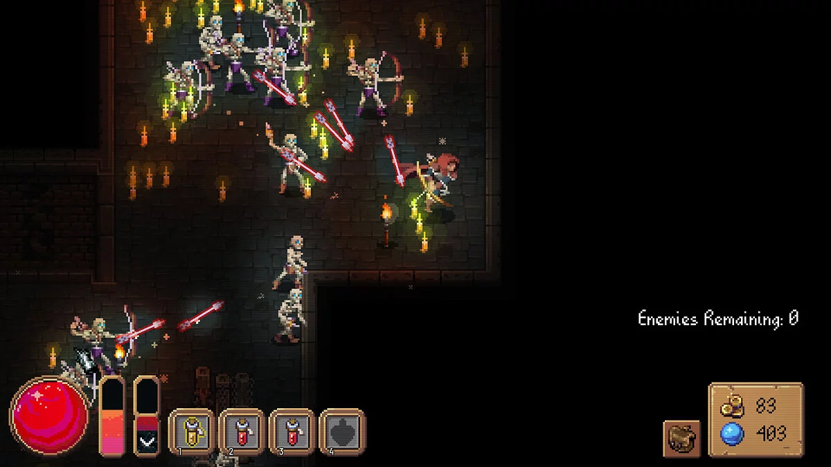 Скриншот из игры Into the Necrovale - 16