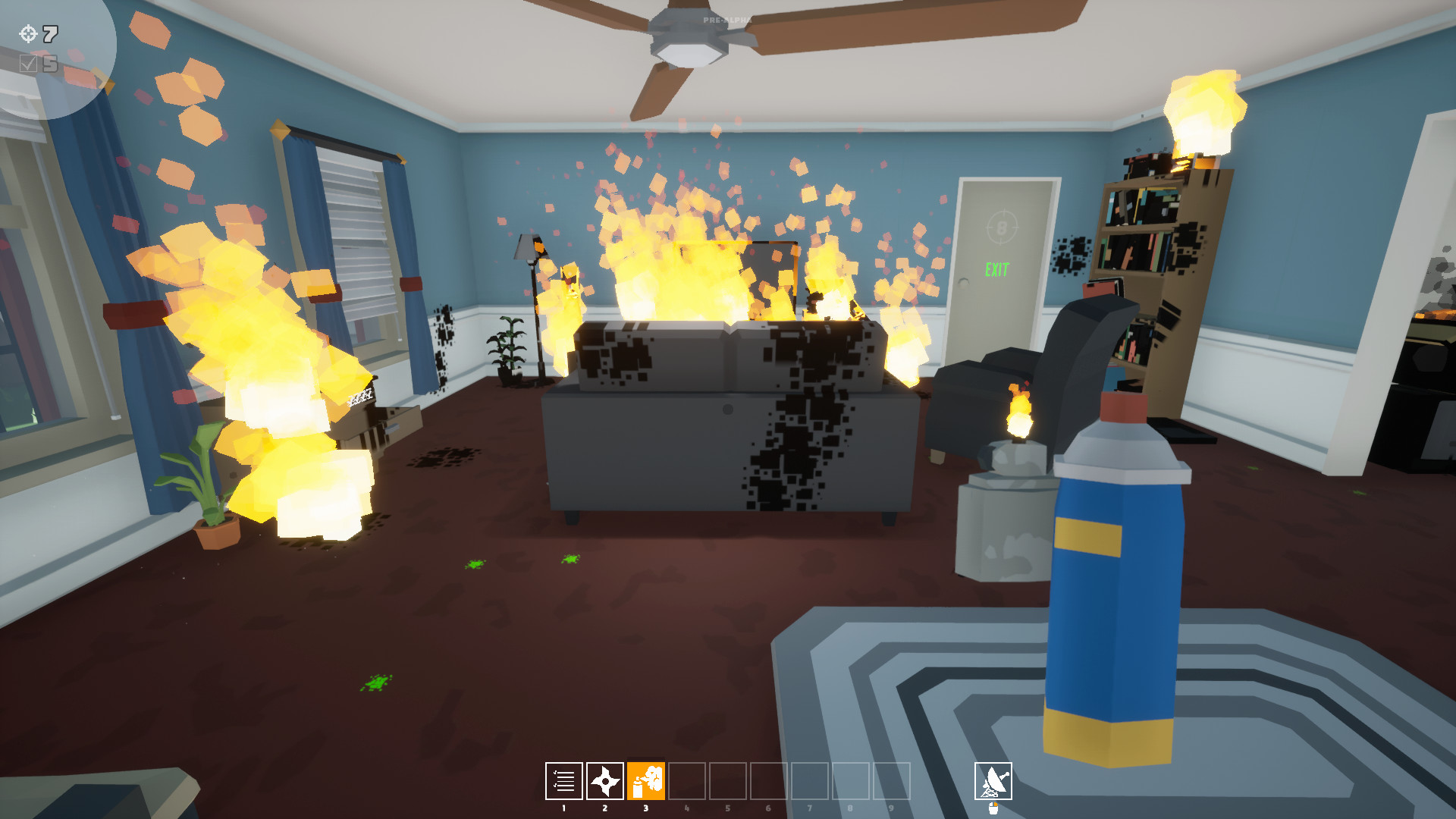 Скриншот из игры Kill It With Fire - 4