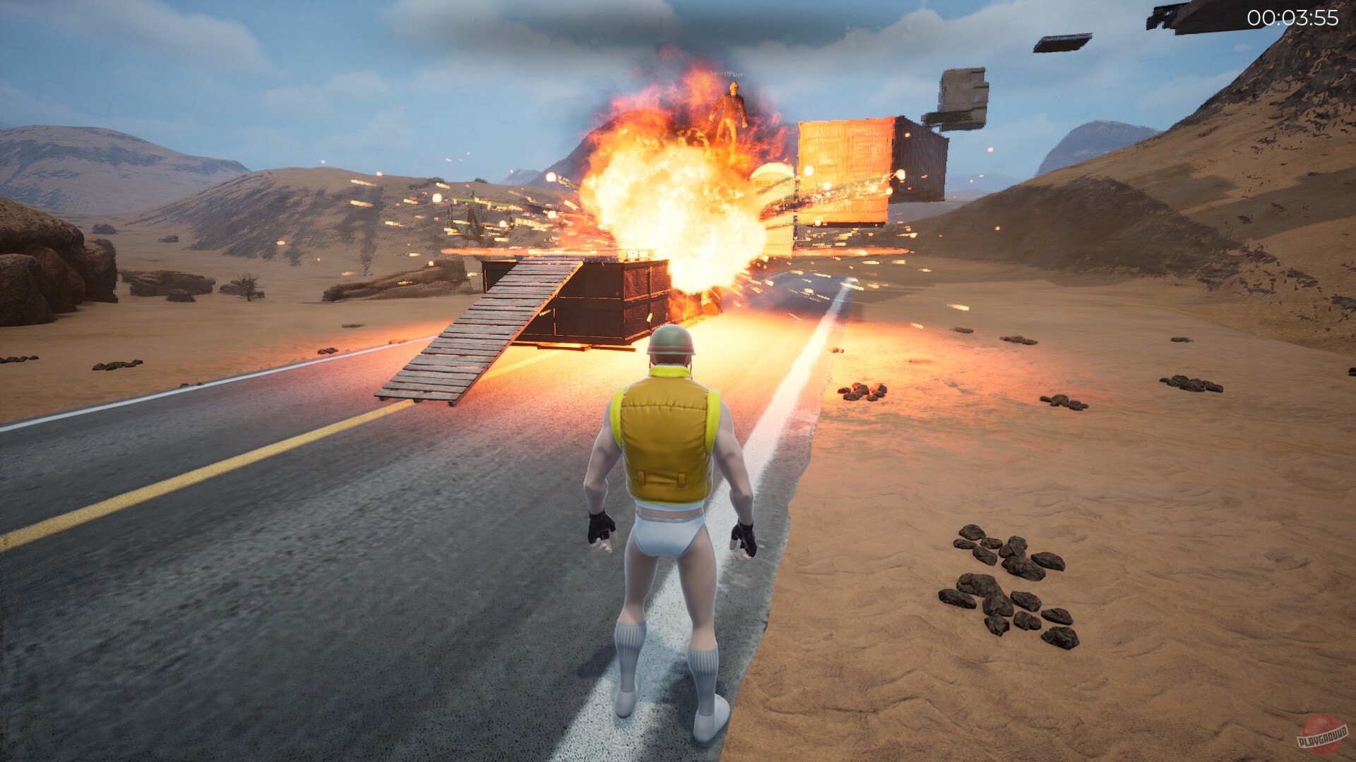 Скриншот из игры Up N' Down - 2