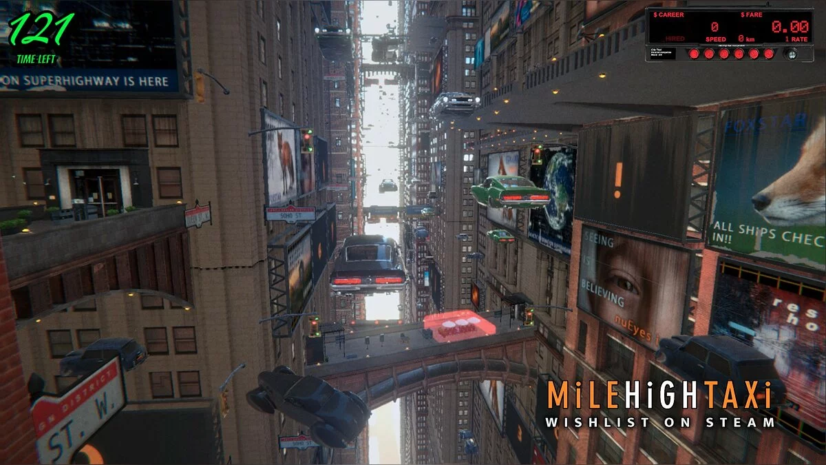 Скриншот из игры MiLE HiGH TAXi - 4