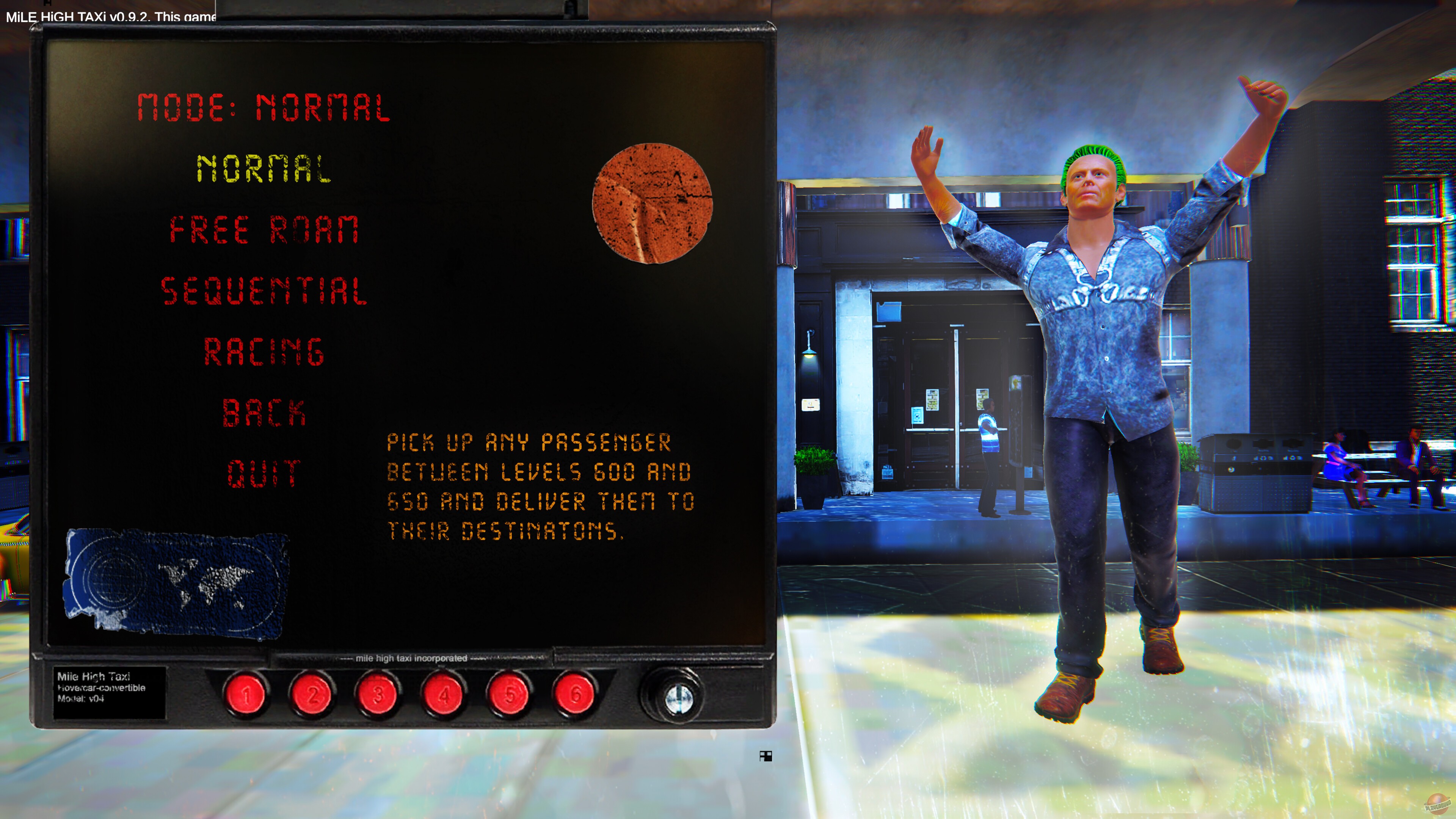 Скриншот из игры MiLE HiGH TAXi - 1