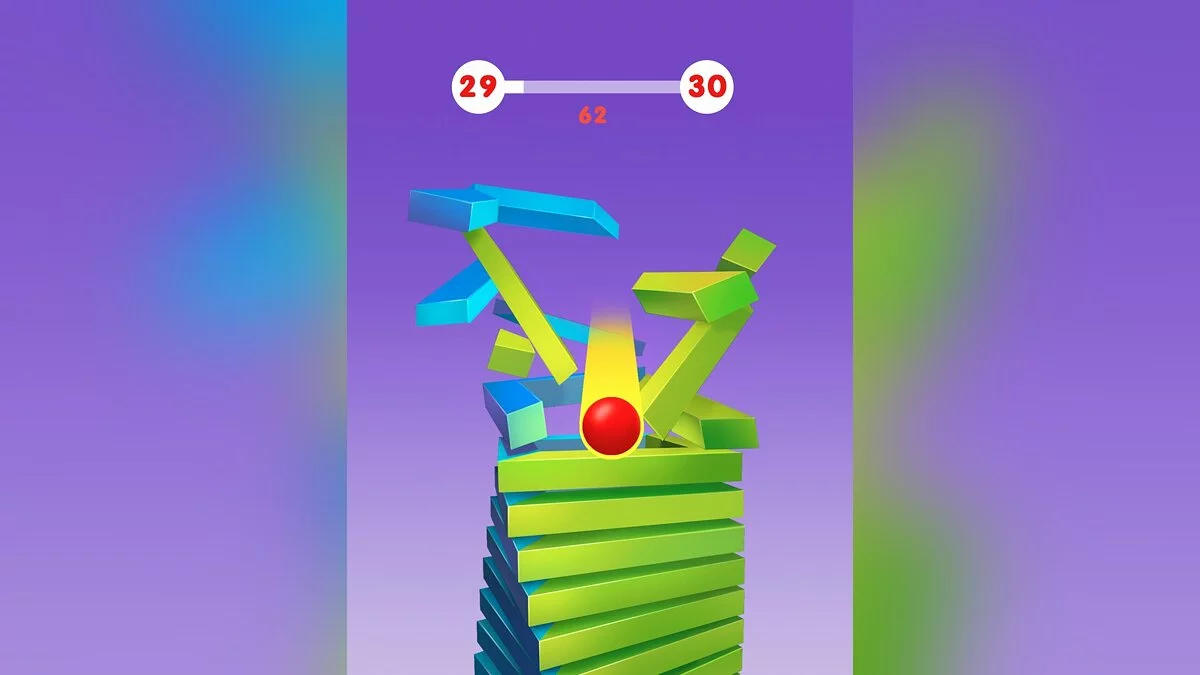 Скриншот из игры Stack Ball 3D - 8