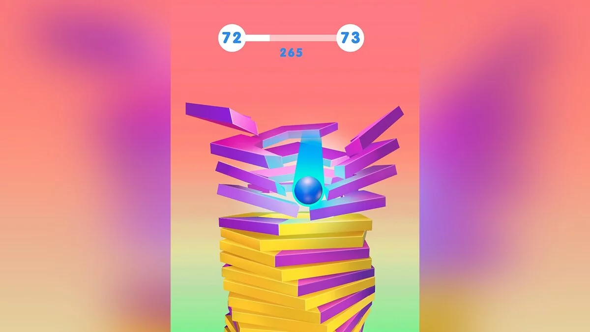 Скриншот из игры Stack Ball 3D - 12