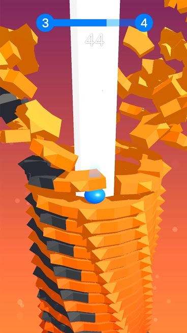 Скриншот из игры Stack Ball 3D - 6