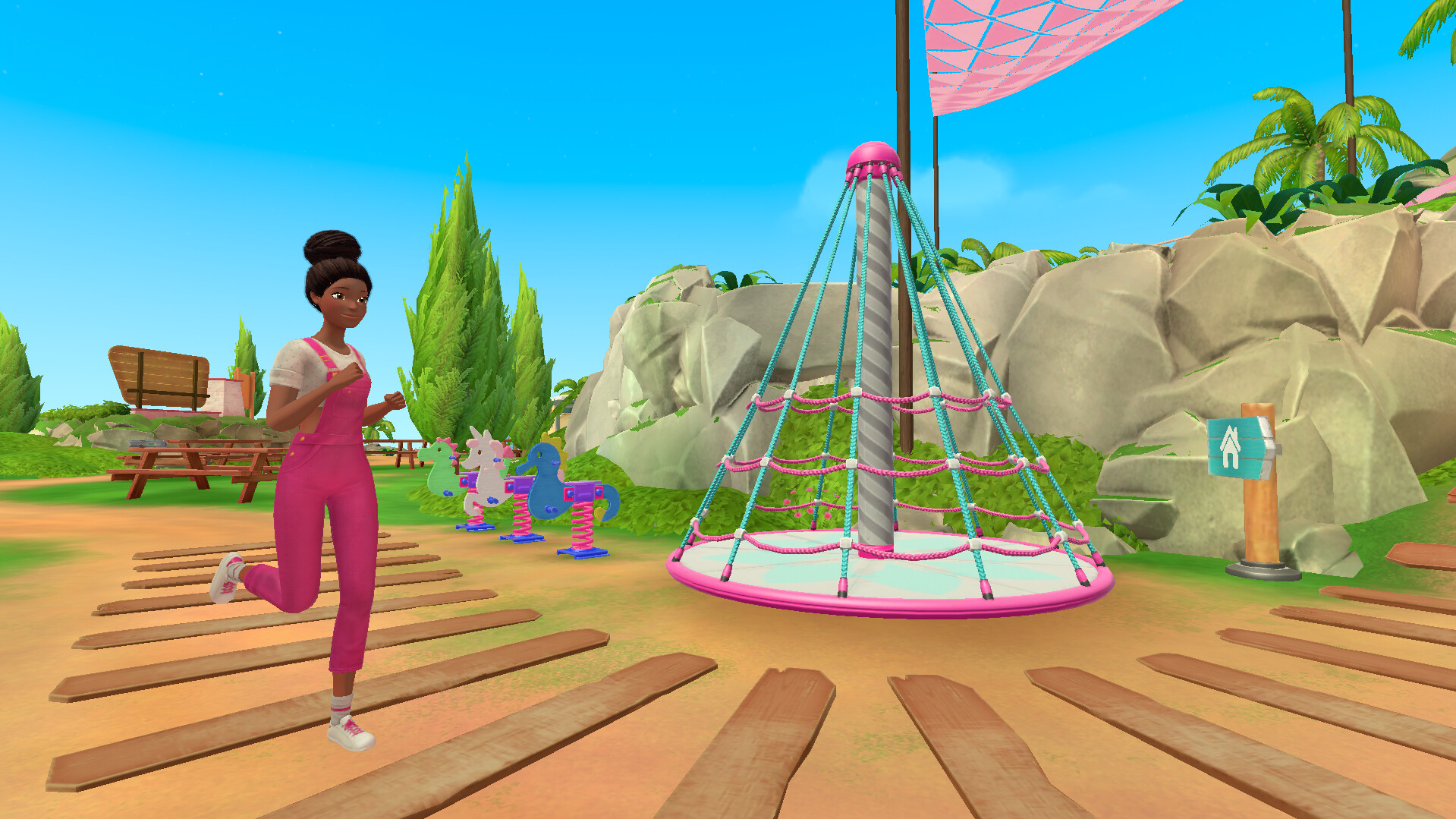 Скриншот из игры Barbie Project Friendship - 3