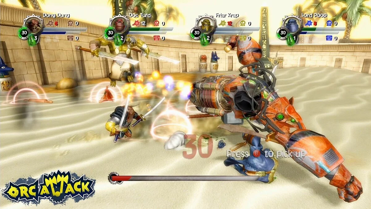 Скриншот из игры Orc Attack: Flatulent Rebellion - 22